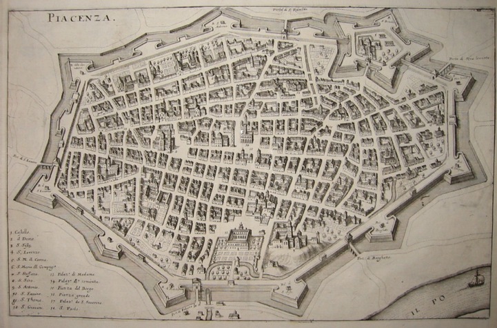 Merian Matthà¤us (1593-1650) Piacenza 1640 Francoforte 